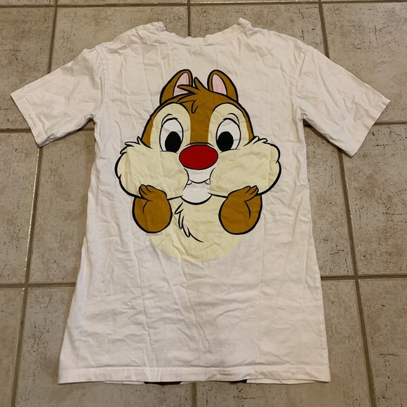 Disney Chip 'n' Dale T-Shirt Top - Size 2XS - Picture 3 of 5